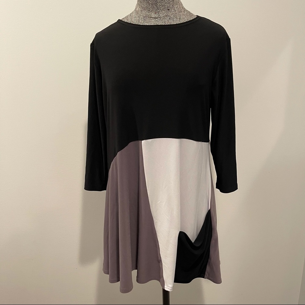 Sympli colorblocked top